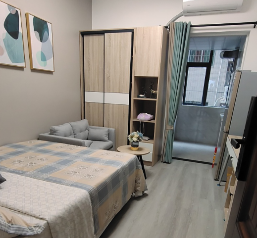 北站御城大單間28—32平方，租金3000元起