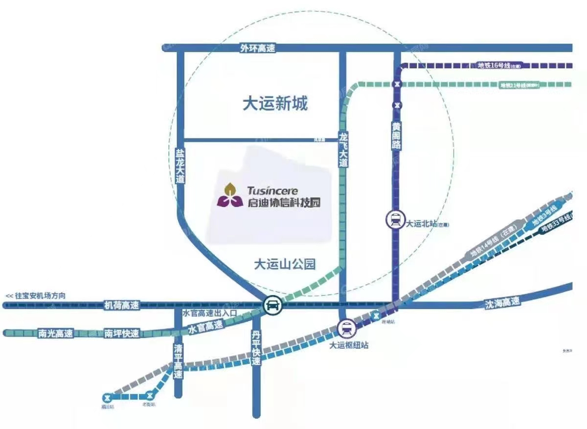 啟迪協信科技園，均價68元/平