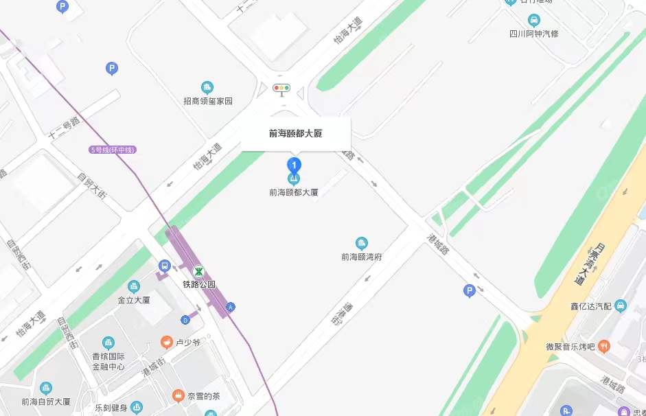 深國際前海頤都大廈，頤灣府-均價120元/平