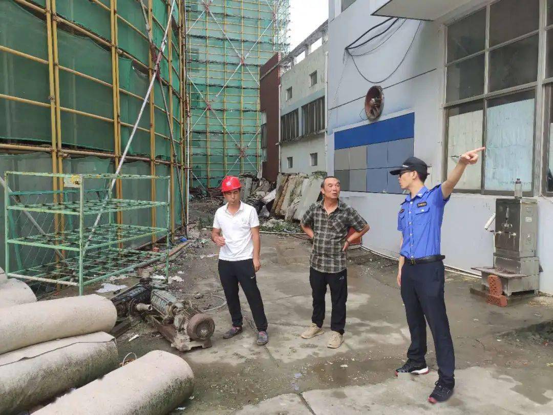 經我局黃巖分局執法人員實地調查