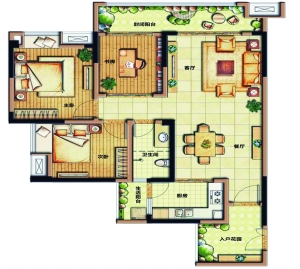 公攤面積就成了香港特色地產制度